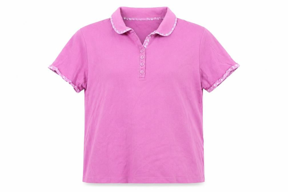 Womens UK Size L Isle Pink  Polo