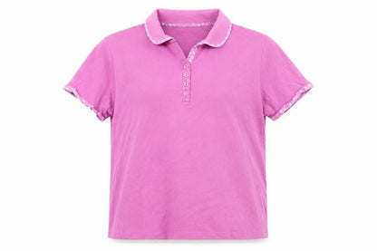 Womens UK Size L Isle Pink  Polo