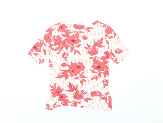 Bonmarché Women's Multicoloured Floral T-Shirt Size 12