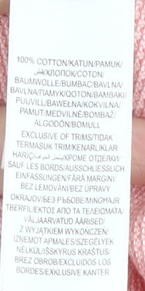 Mantaray Men's Pink 2XL Polo Short Sleeve Cotton