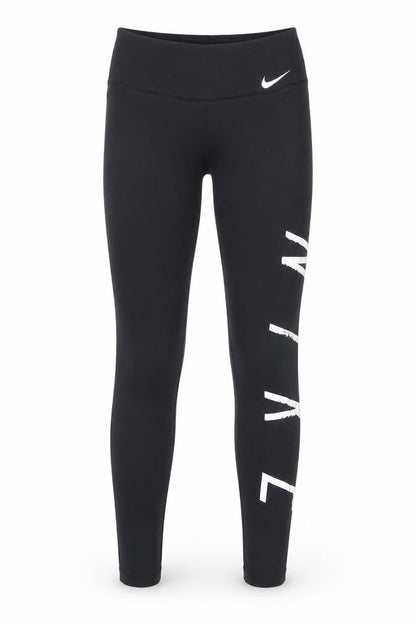 Womens UK Size S Nike  Ankle Black Leggings