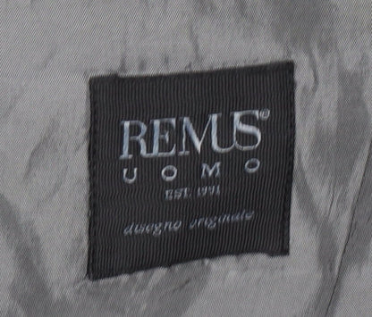 Mens UK Size 40 Remus Uomo Regular Grey Suit Jacket