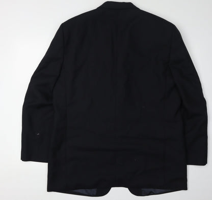 Mens UK Size 44 Hugo James Regular Black Suit Jacket