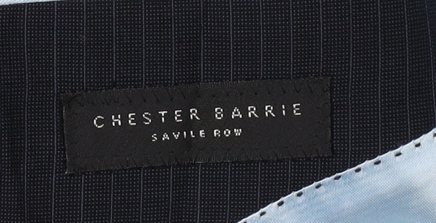 Mens UK Size 40 Chester Barrie Regular Blue Suit Jacket
