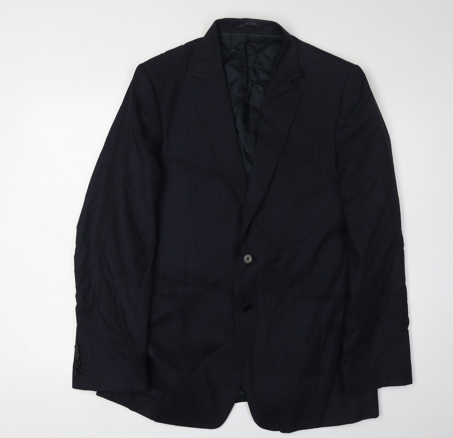 Mens UK Size 40 Jaeger  Blue Suit Jacket