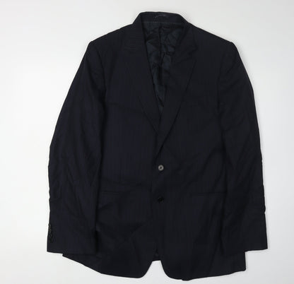 Mens UK Size 40 Jaeger  Blue Suit Jacket