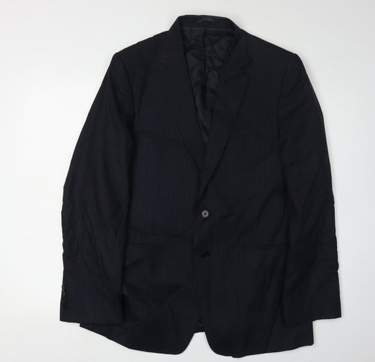 Mens UK Size 40 Jaeger  Blue Suit Jacket