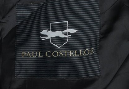 Mens UK Size 42 Paul Costelloe Regular Black Suit Jacket