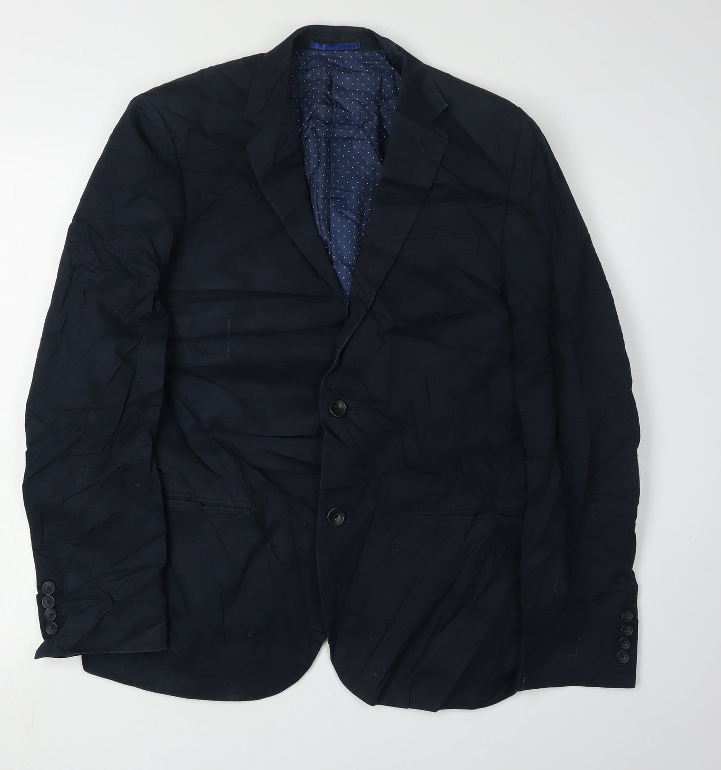 Mens UK Size 38 NEXT Regular Blue Suit Jacket