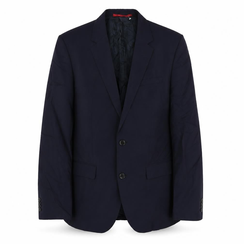 Mens UK Size 38 HUGO BOSS Regular Blue Suit Jacket