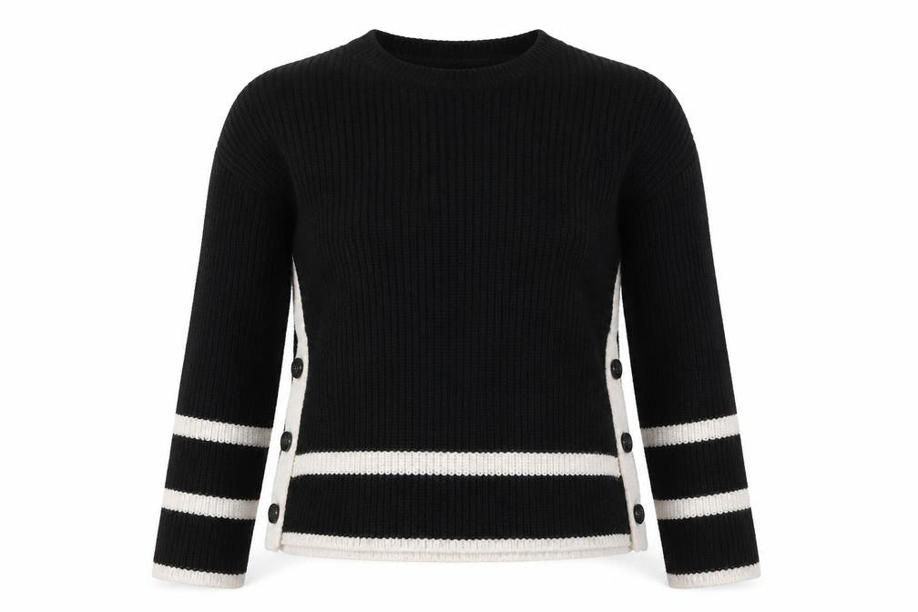 Womens UK Size S Marks and Spencer Black Jumper Jumper