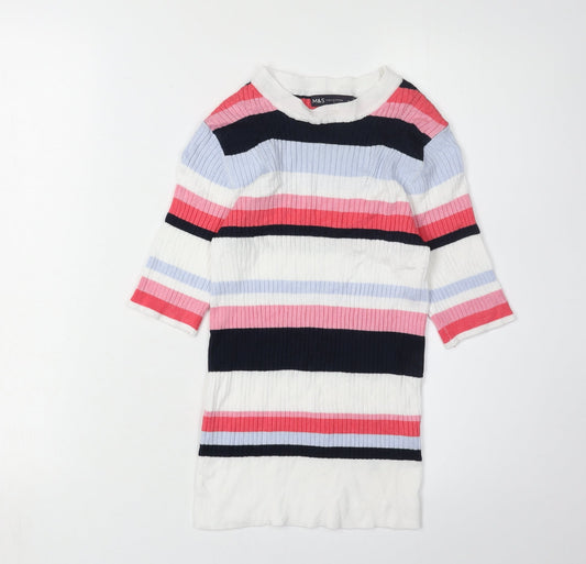 Womens UK Size 8 Marks and Spencer Multicoloured Jumper Jumper