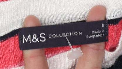 Womens UK Size 8 Marks and Spencer Multicoloured Jumper Jumper