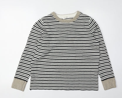Nine Savannah Miller Women's Stripe Pullover Jumper Size 14