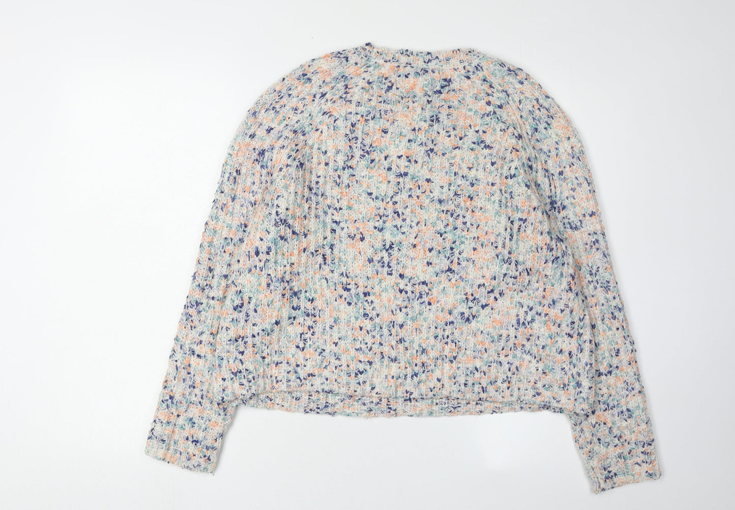 Womens UK Size 10 Topshop Multicoloured Pullover Jumper