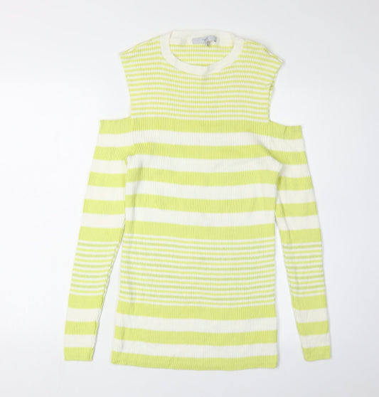 Womens UK Size 20 NEXT Green Pullover Jumper