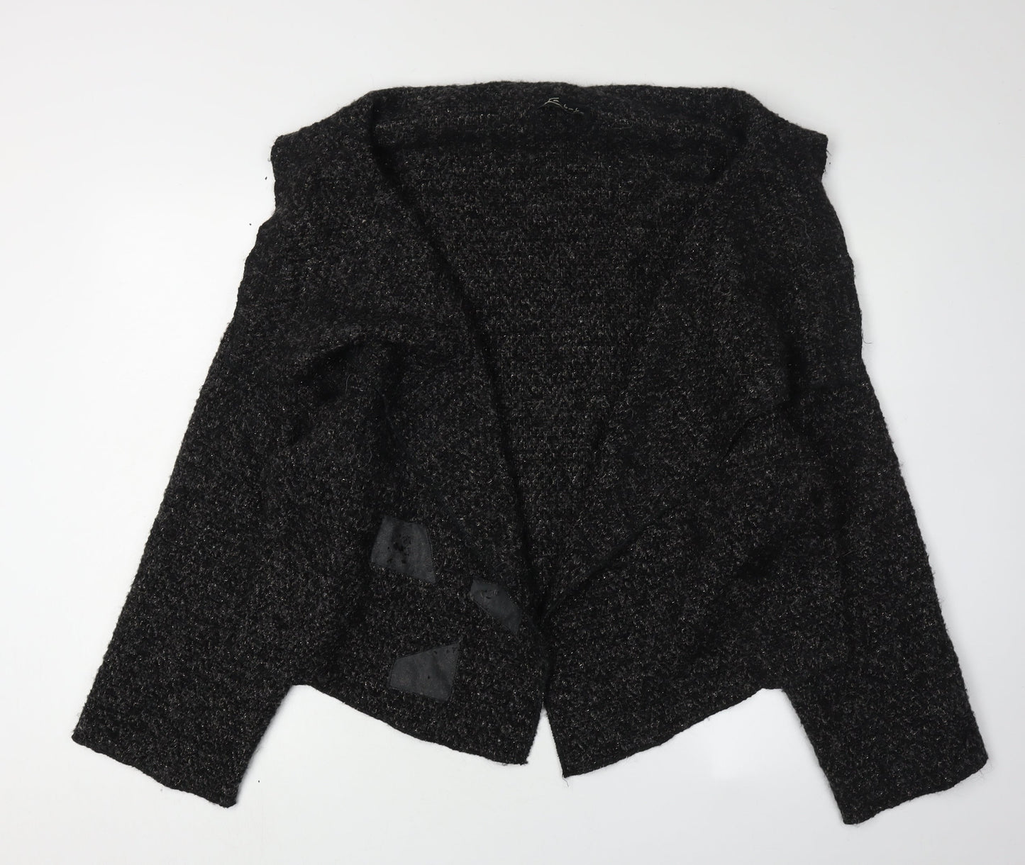 Kaosbai Women's Black XL Cardigan, Long Sleeve, Casual
