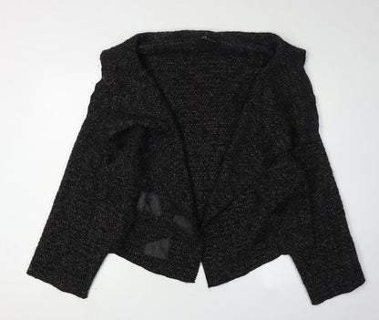 Kaosbai Women's Black XL Cardigan, Long Sleeve, Casual