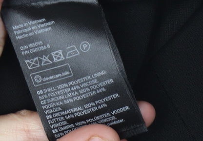 H&M Women’s Black Blazer, Size 10, Lined, Business