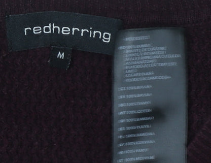 Red Herring Men's Multicoloured Striped Pullover M