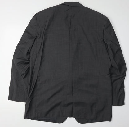 Mens UK Size 44 Cerruti Regular Grey Suit Jacket