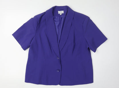 Heather Valley Women’s Purple Blazer UK 18