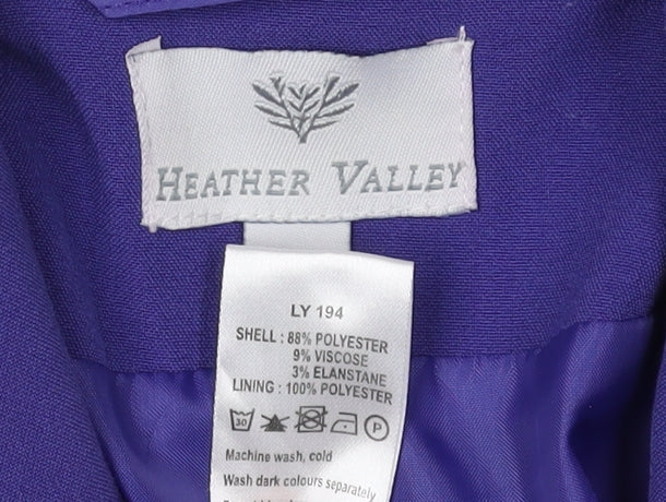 Heather Valley Women’s Purple Blazer UK 18