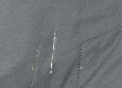 Mens UK Size M Marks and Spencer Black Overcoat