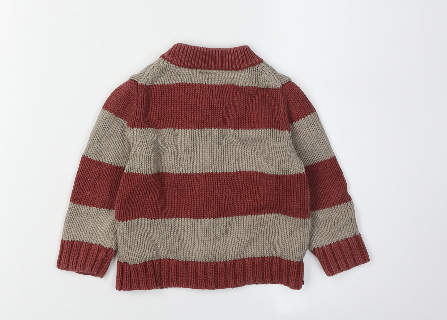 Baby Gap Unisex Multicoloured Striped Cardigan 12-18 Months