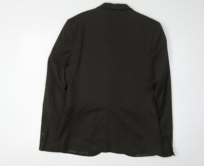 Mens UK Size 40 H&M Regular Black Suit Jacket