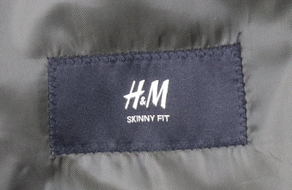 Mens UK Size 40 H&M Regular Black Suit Jacket