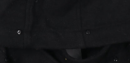 La Redoute Women's Black Hooded Wool Coat Size 12