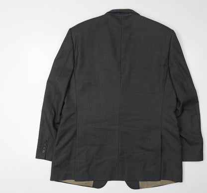 Mens UK Size 42 Marks and Spencer Regular Grey Suit Jacket