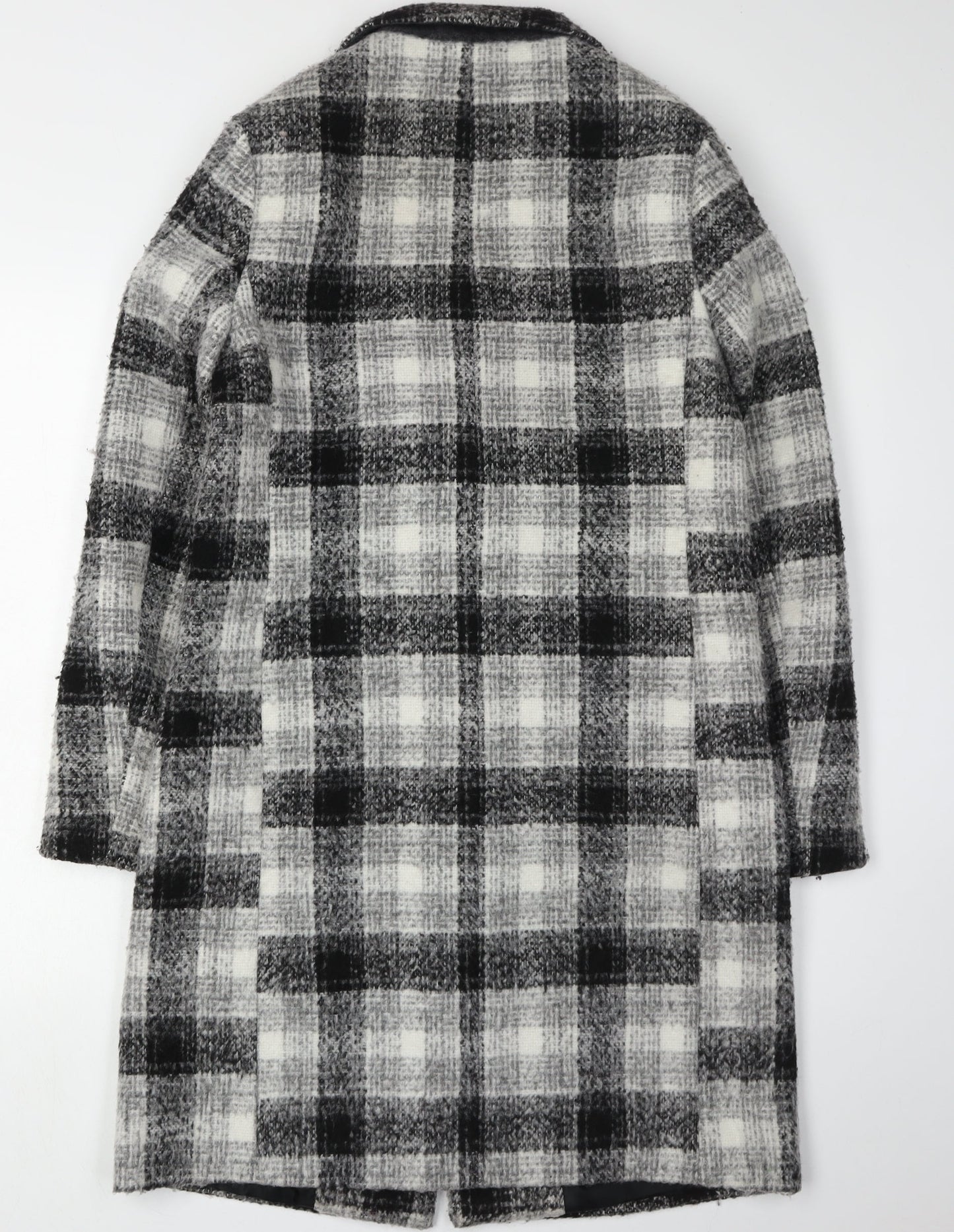 Womens UK Size 6 New Look Black Overcoat