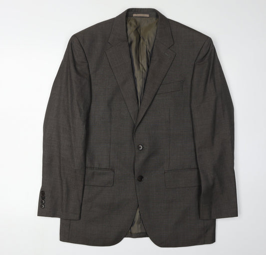 Mens UK Size 38 NEXT Regular Brown Suit Jacket