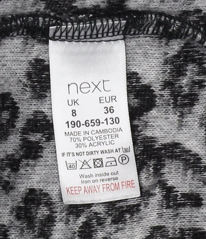 Womens UK Size 8 NEXT Grey  Jumper
