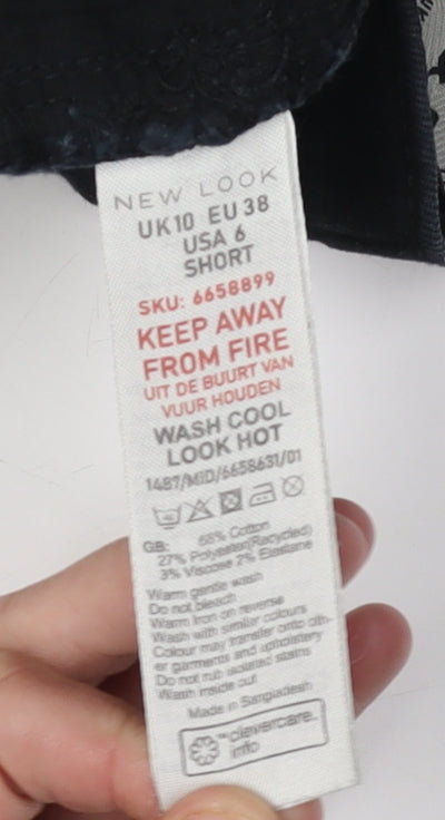 New Look Women's Black Skinny Jeans, Size 10