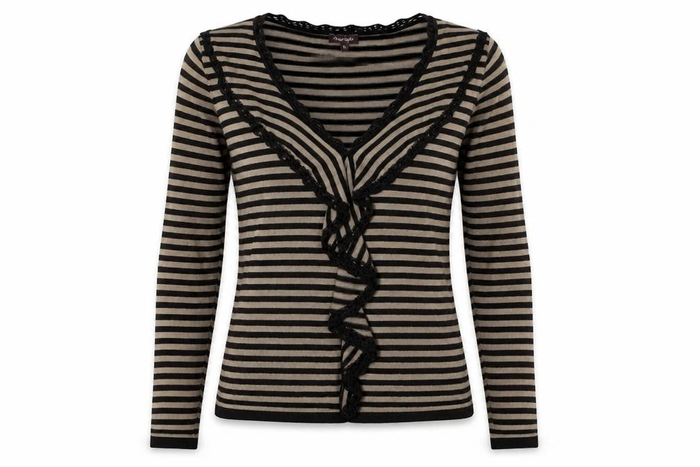 Womens UK Size 10 Phase Eight Black Cardigan Jumper