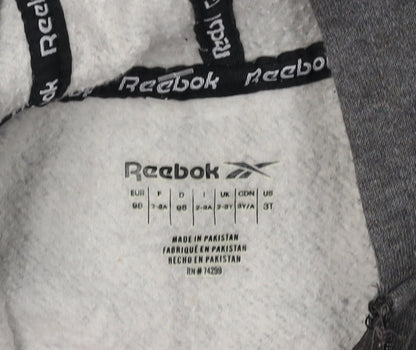 Reebok Boys Grey Full Zip Hoodie Size 2 Years