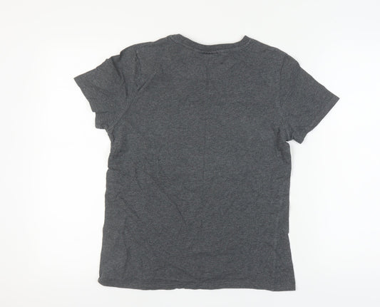 Womens UK Size S Friends Grey  T-Shirt