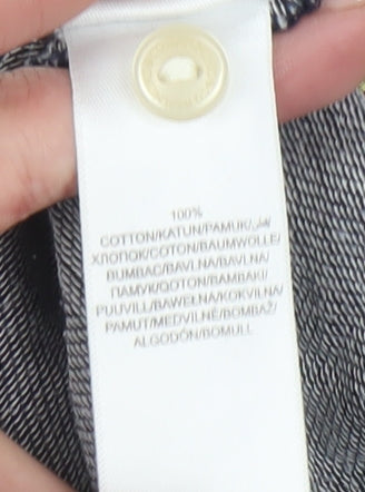 Hammond & Co Men's Grey Polo L Cotton Short Sleeve