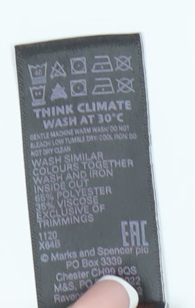 Marks and Spencer Women's Green Tank Top Size 12