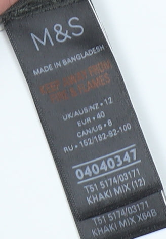 Marks and Spencer Women's Green Tank Top Size 12