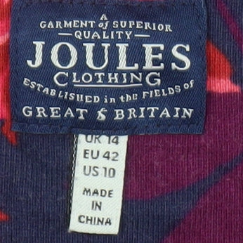 Womens UK Size 14 Joules Blue  T-Shirt