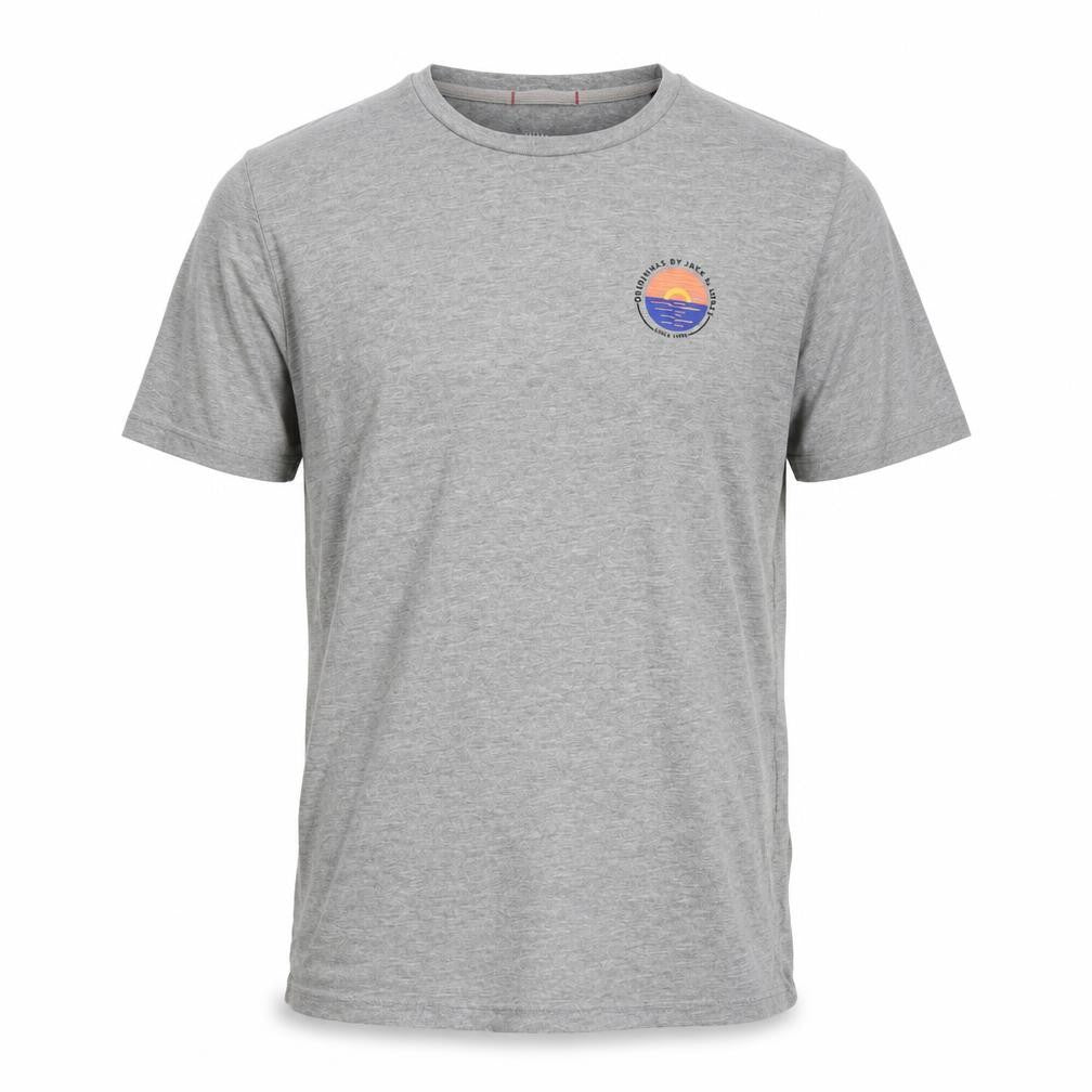Mens UK Size S JACK & JONES Grey  T-Shirt