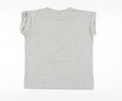 Womens UK Size 10 Harry Potter Grey  T-Shirt
