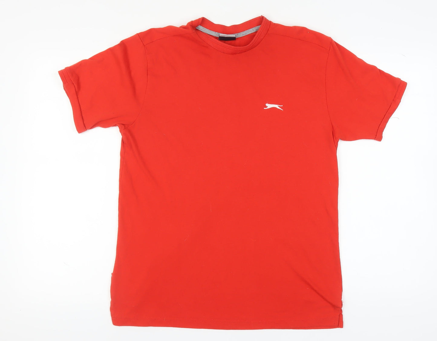 Slazenger Men's Red Crew Neck T-Shirt Size L