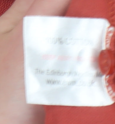 James Pringle Men's Red Polo Shirt - Large