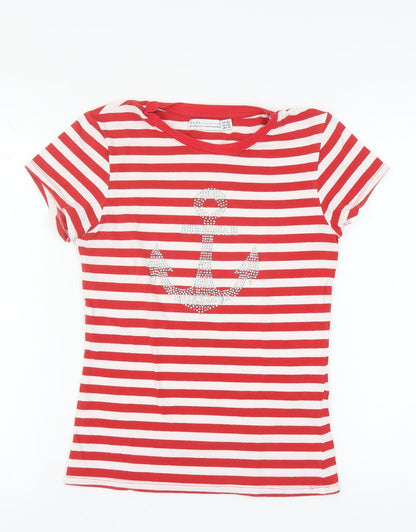 Womens UK Size 12 Zara Multicoloured  T-Shirt