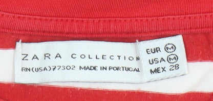 Womens UK Size 12 Zara Multicoloured  T-Shirt